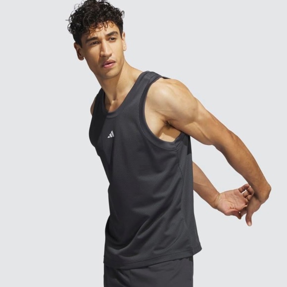 NWT Adidas mens BASKETBALL LEGENDS TANK TOP size medium - Picture 5 of 7